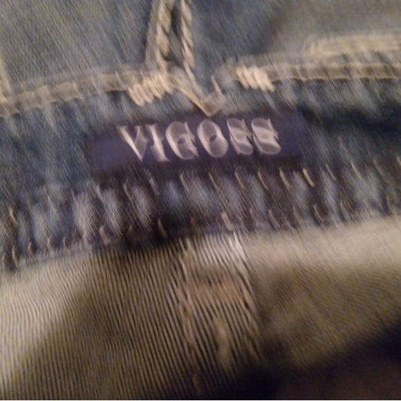 Vigoss The New York Slim Boot jeans size 5/6 flap pockets - Picture 6 of 8